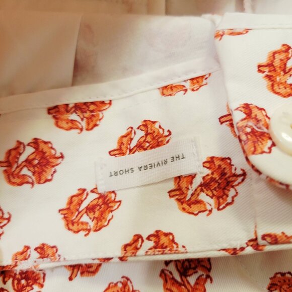 Ann Taylor Loft Floral Riviera Size 12 Casual Shorts - Picture 4 of 5